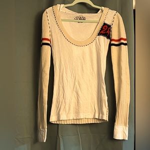 Cute game day Free People top